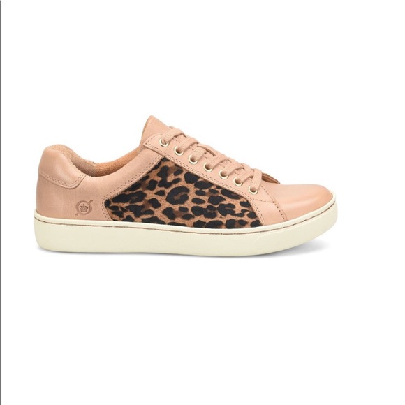 born sur leopard sneaker